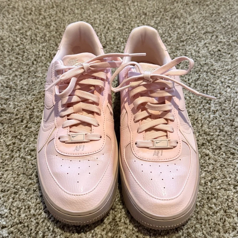 Nike Air Force 1 PLT.AF.ORM 'Atmosphere' Women’s 8.5 Like New - Picture 2 of 5